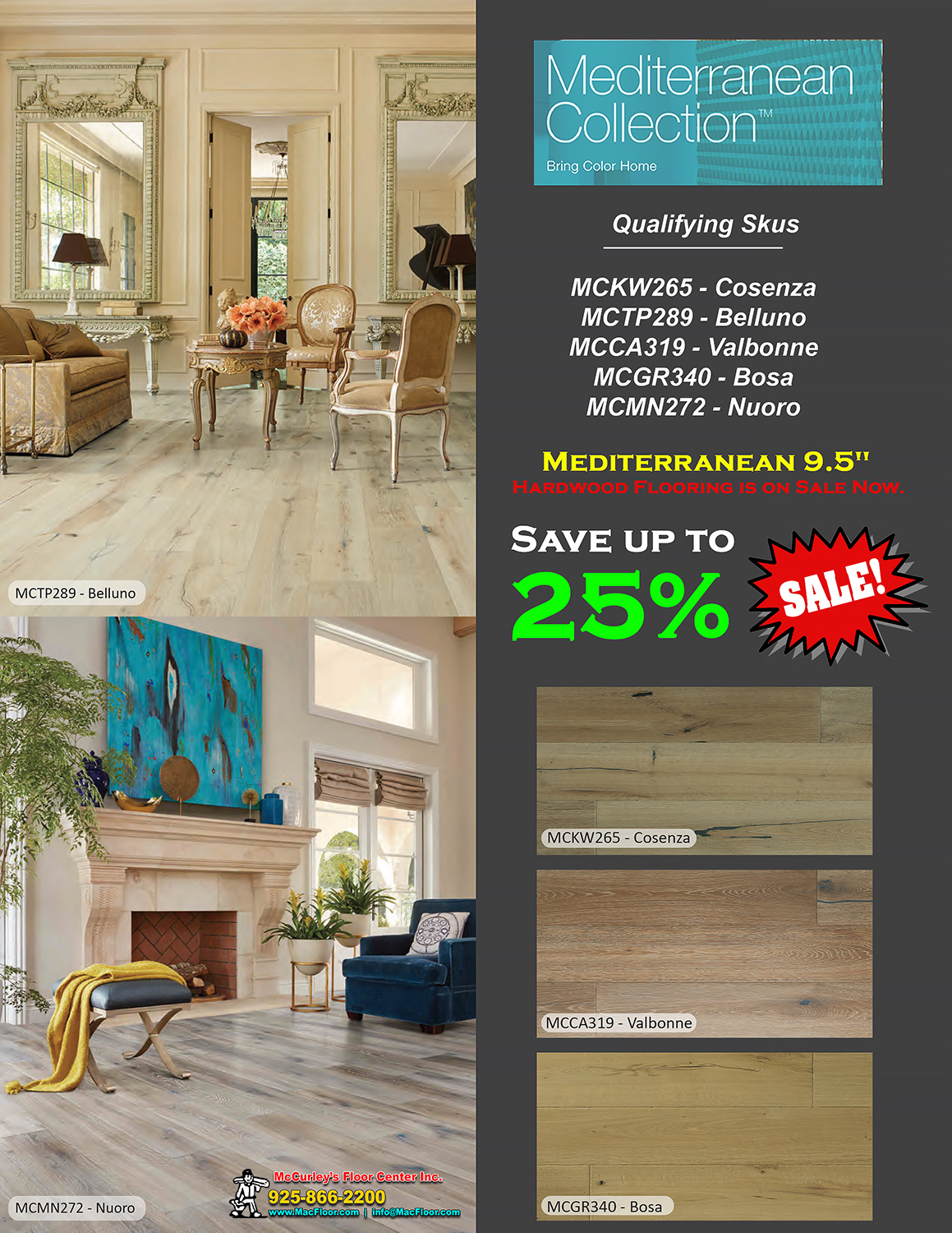 Mediterranean Hardwood Sales