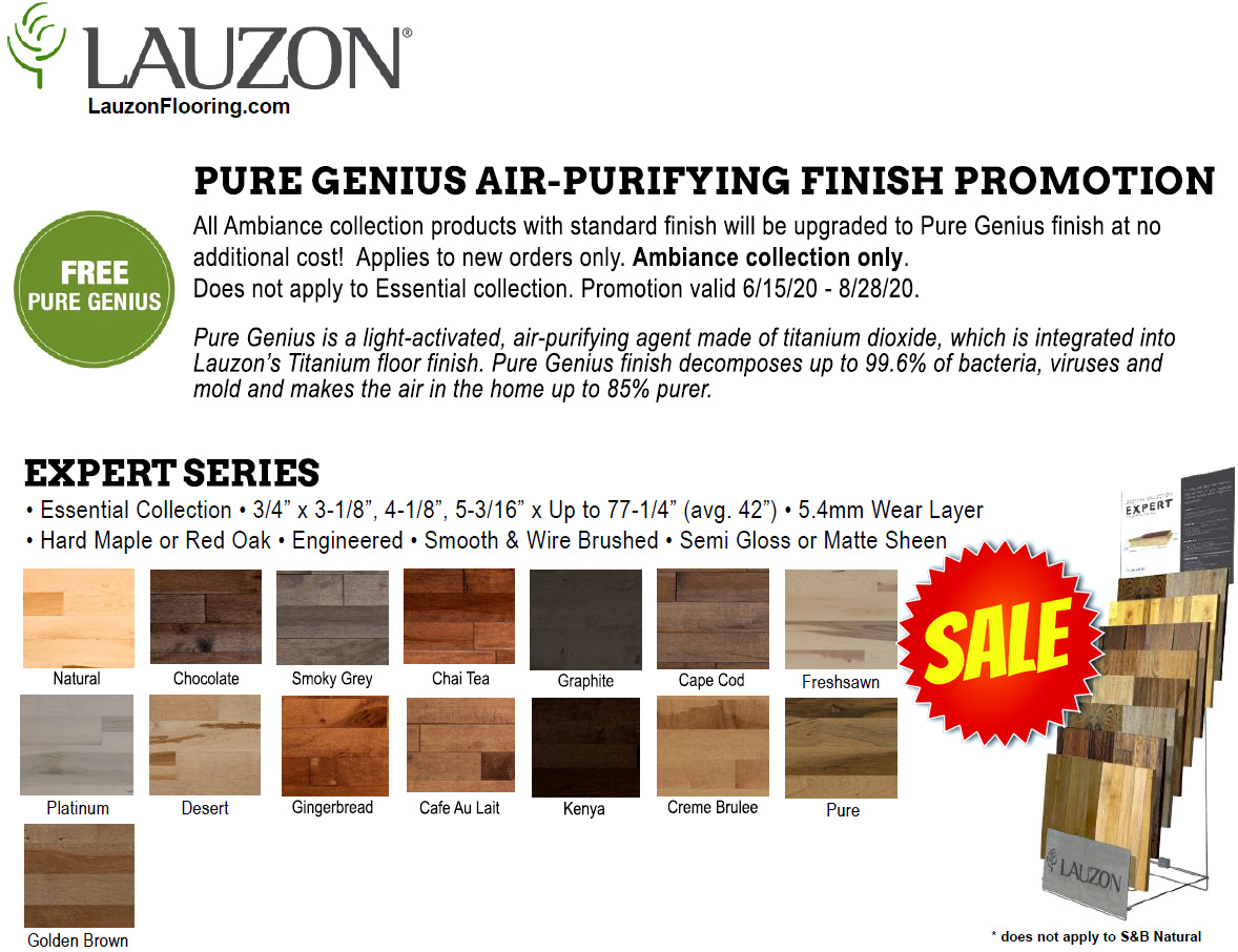 Lauzon Hardwood Flooring Sales