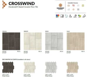 Crosswind Ceramic Tile